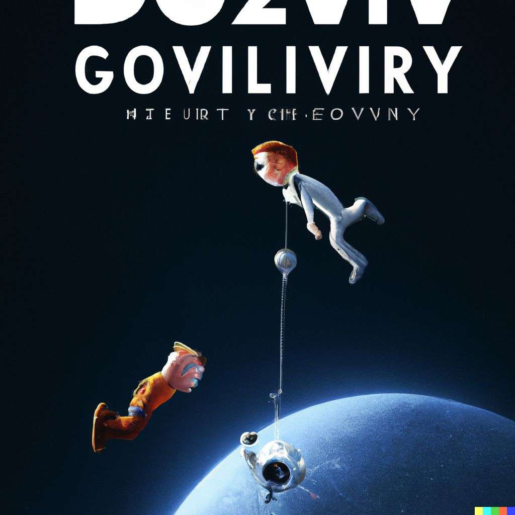 the discovery of gravity, promotional poster for a Pixar movie